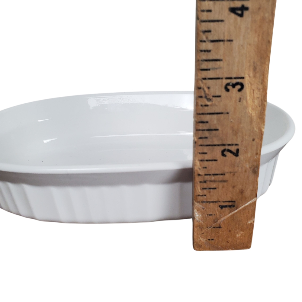 Vntg Corning Ware French White F-15-B casserole dish. 475 mL - Picture 7 of 7
